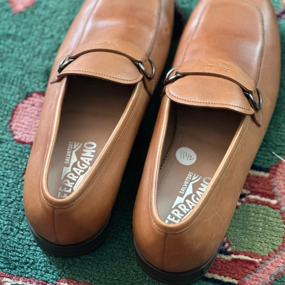 Salvatore Ferragamo Nowell Leather Loafers main image 5